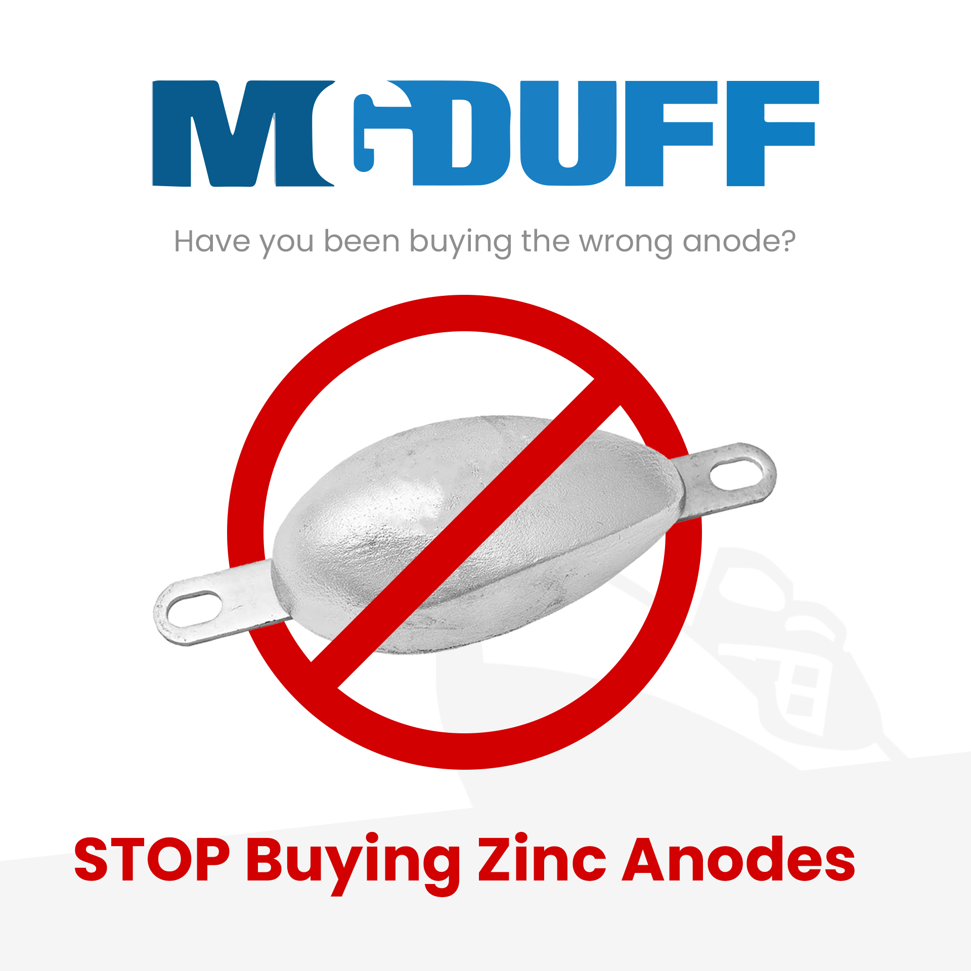 MGDUFF Zinc Anodes Vs Aluminium Anodes, Which is Better?